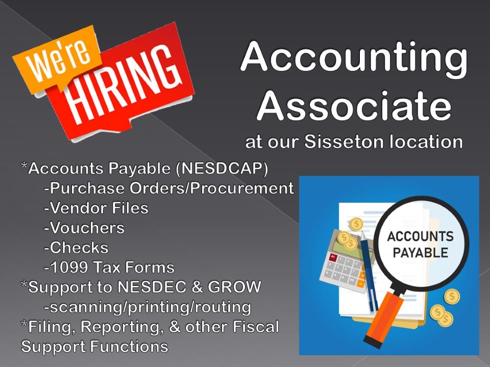 Thumbnail Image For JOB APPLICATION: Accounting Associate
