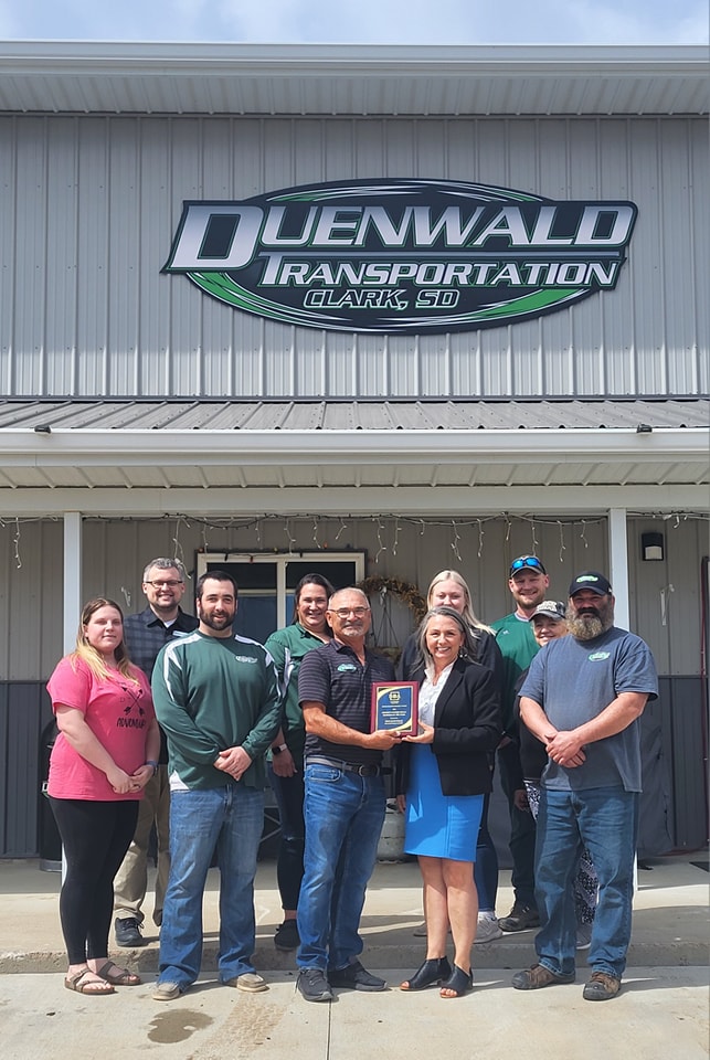 Duenwald named minority-owned small business of the year Article Photo